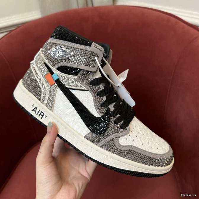 Shoes Designed Diamond Jordan 0706